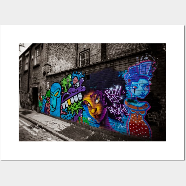 Graffiti 101 Wall Art by outlawalien